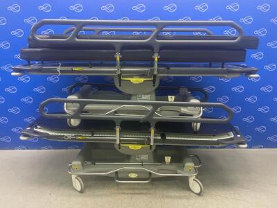 2 x Anetic Aid QA3 Patient Trolleys