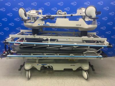 2 x Stryker 1207 Trauma Stretcher Trolleys