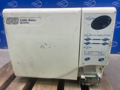 Eschmann SES Little Sister QuickVac Autoclave (spare & repairs)