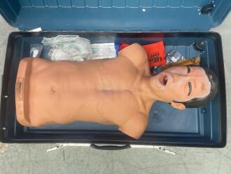 Medical Plastic Lab Choking Charlie Training Manikin - 2