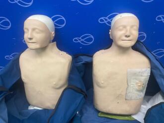 2 x Laerdal Little Anne Training Manikins