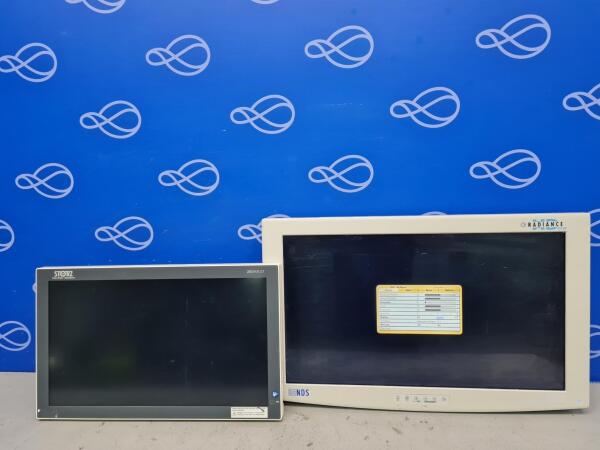 1 x Storz 200906 21 Touch Screen and 1 x NDS Radiance SC-WU26-A1511 26" G2 HB Monitor