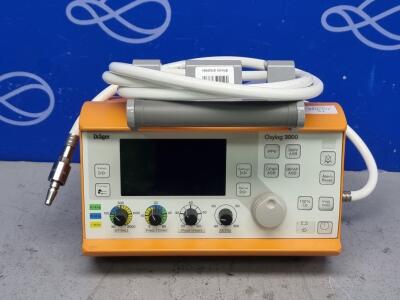 Draeger Oxylog 3000 Ventilator