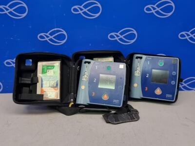 2 x Philips Heartstart FR2+ AED Defibrillator