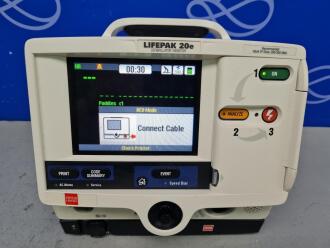 2 x Physio Control Lifepak 20e Defibrillator with Pacing - 2