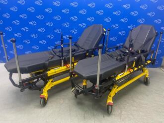 2 x Stryker 6550 Power-Pro TL Ambulance Stretchers