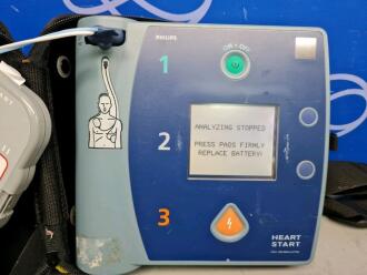 2 x Philips Heartstart FR2+ Defibrillator - 2