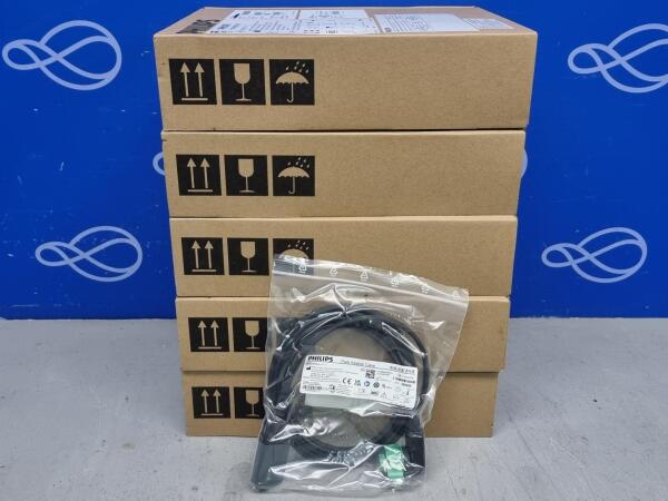 5 x Philips Pads Adapter Therapy Cable