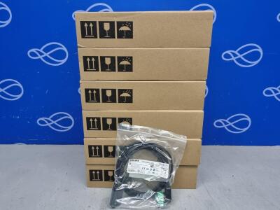 6 x Philips Pads Adapter Therapy Cable