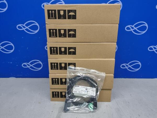 6 x Philips Pads Adapter Therapy Cable