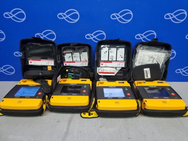 4 x Physio Control Lifepak 1000 AED Defibrillator
