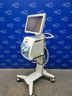 Draeger Babylog VN500 Ventilator with Infinity C500 Monitor on Trolley - 2