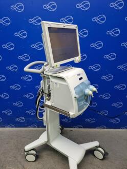 Draeger Babylog VN500 Ventilator with Infinity C500 Monitor on Trolley - 3