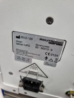 Acutronic Fabian HFO Ventilator on Rollstand - 5