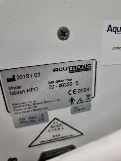 Acutronic Fabian HFO Ventilator on Rollstand - 5