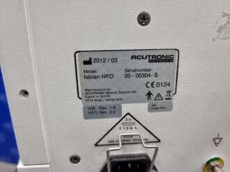 Acutronic Fabian HFO Ventilator on Rollstand - 5