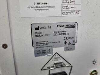 Acutronic Fabian HFO Ventilator on Rollstand - 5