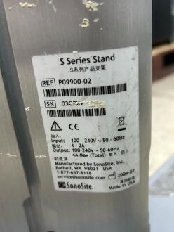Sonosite S-Nerve Portable Ultrasound on S-Series Stand - 5