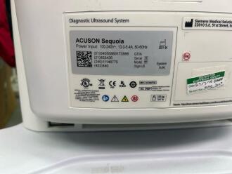 Siemens Healthineers Acuson Sequoia Ultrasound System - 7