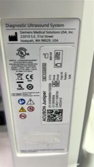 Siemens Healthineers Acuson Juniper Ultrasound System - 6