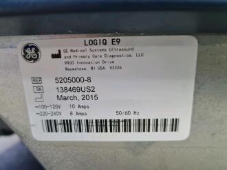 GE Logiq E9 Ultrasound - 7