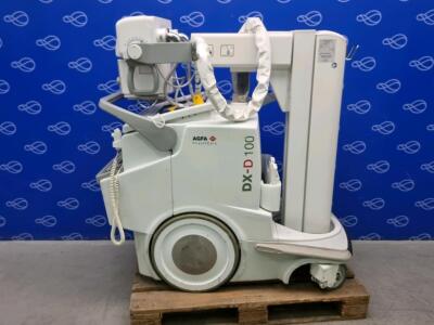 Agfa DX-D100 Mobile X-Ray