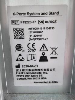 SonoSite X-Porte Ultrasound - HDD removed - 5