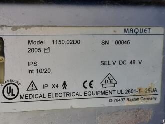 Maquet 1150.02D0 Alphamaquet Plus Operating Table Base with Maquet 1150.16B0 Table Top - 5