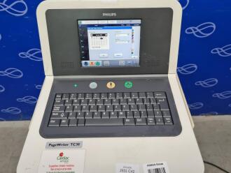 Philips TC30 PageWriter ECG Recorder on Trolley - 2