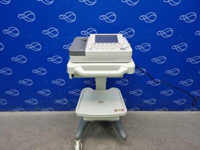 Edan SE-1200 Express ECG Recorder on Trolley