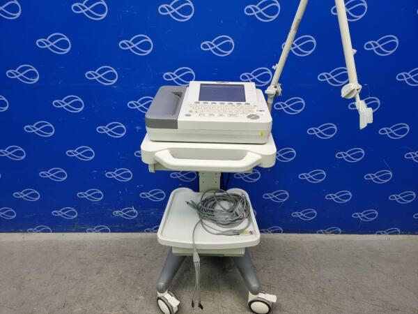 Edan SE-1200 Express ECG Recorder on Trolley