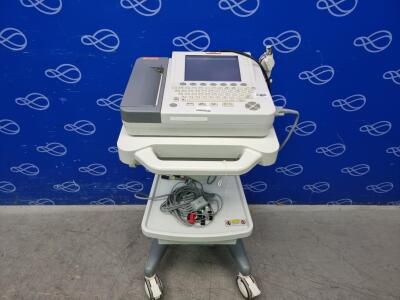 Edan SE-1200 Express ECG Recorder on Trolley