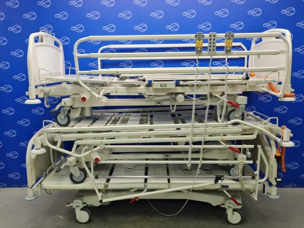 2 x Linet Eleganza 1SMA 1146-6 and 1 x Park House Healthcare Electric Patient Bed