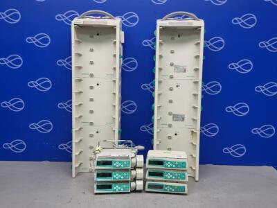 3 x B Braun Infusomat Space Infusion Pump, 3 x B Braun Perfusor Syringe Driver 2 x B Braun Space Station Docks