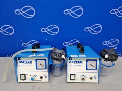 2 x Aspeed Professional AT8CP/3 Suction Pump