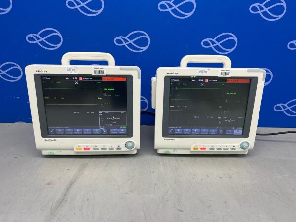 2 x Mindray Beneview T5 Patient Monitors