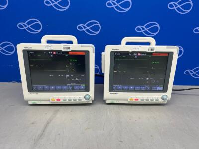 2 x Mindray Beneview T5 Patient Monitors