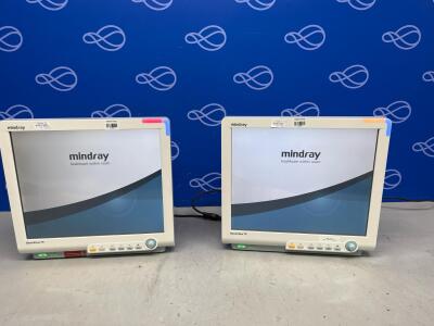 2 x Mindray Beneview T9 Patient Monitor