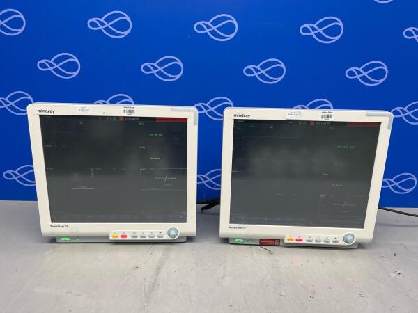 2 x Mindray Beneview T9 Patient Monitor
