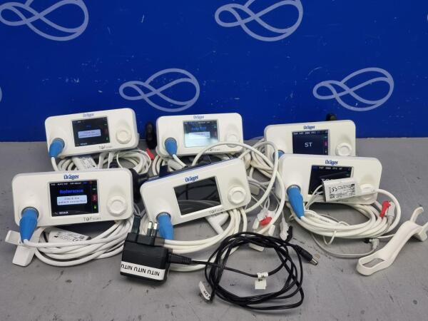 6 x Draeger ToFscan NeuroMuscular Transmission Monitor