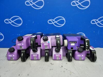 7 x Datex Ohmeda Aladin 2 Isoflurane Vaporiser