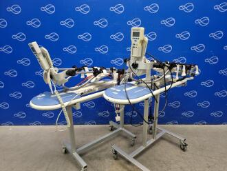 2 x Artromat K-1 Continuous Passive Motion System on Trolley