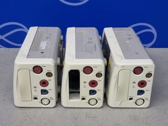 3 x Philips Intellivue X2 Transport Monitor, 1 x Philips M3015A Microstraem CO2 Gas Module - 2