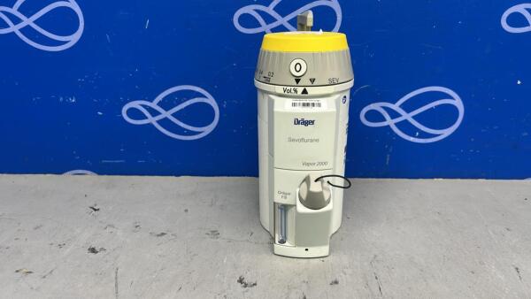 Draeger Vapor 2000 Sevoflurane Vaporiser