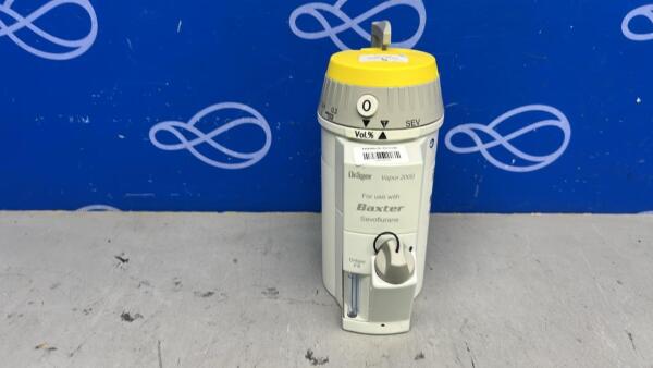 Draeger Vapor 2000 Sevoflurane Vaporiser