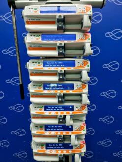 7 x BD Alaris neXus CC Syringe Pump on BD Alaris Gateway Workstation - 2