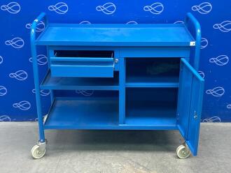 Blue Storage Trolley - 2