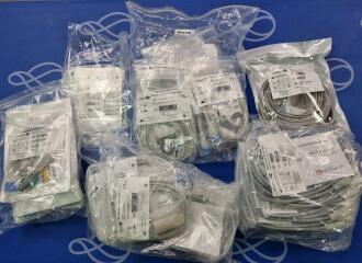 Large Quantity of Assorted Unimed Patient Monitoring Leads - 2