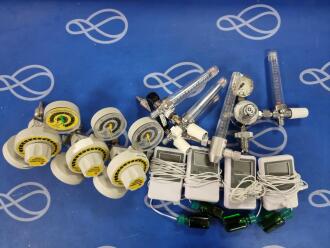 2 x Welch Allyn Spot Vital Signs Monitor on Rollstand - 2