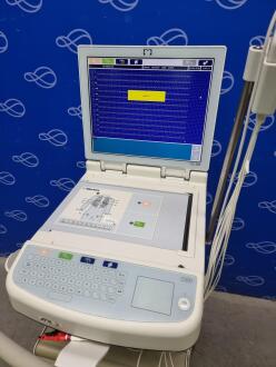 Mortara ELI380 ECG Recorder on Trolley - 2